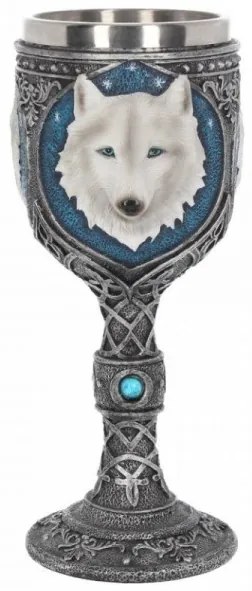 Pocal lup Ghost Wolf 20 cm