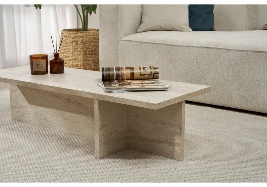 Măsuță de cafea Harbor Travertine
