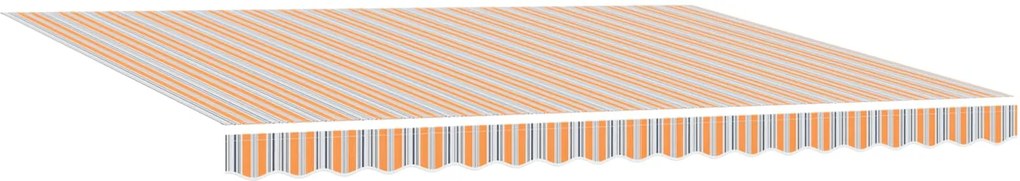 vidaXL Cortina Retractabilă Multicolour 450 × 300 cm Poliester și oțel