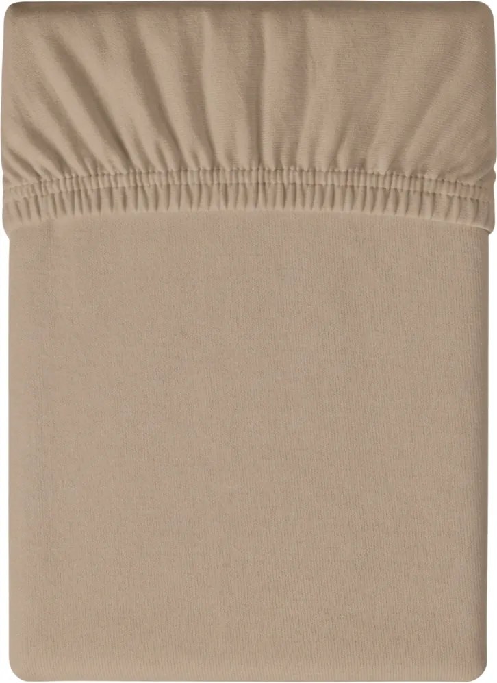 Cearsaf din microfibra MICROVELLE bej 90x200 cm