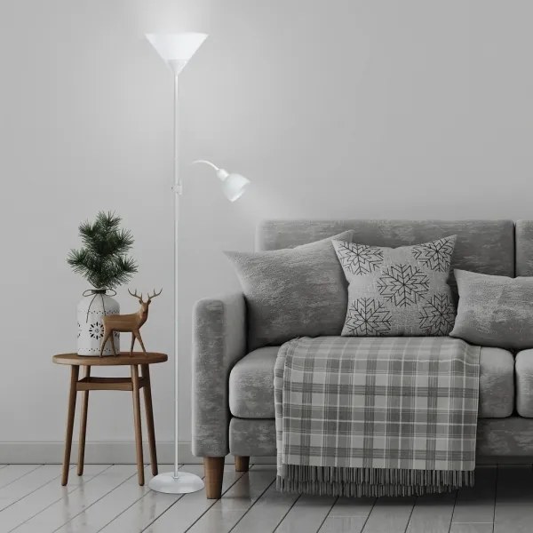 Rabalux 4061 - Lampadar ACTION 1xE27/100W + E14/25W