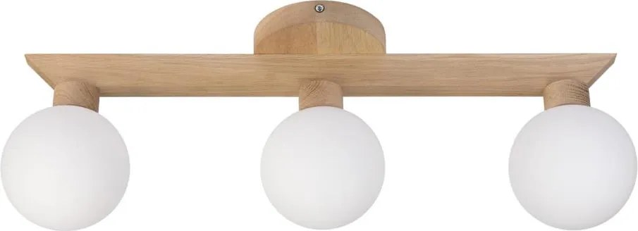 Lustră aplicată ANTONIO 3xG9/5W/230V stejar/alb