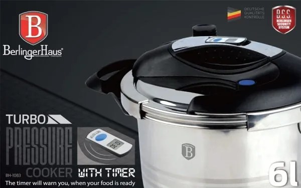 Oala sub presiune, cu timer Berlinger Haus BH LP-KL-035 - 6L