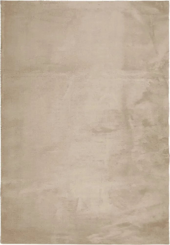 vidaXL Covor HUARTE, fir scurt, moale și lavabil, nisipiu, 160x230 cm