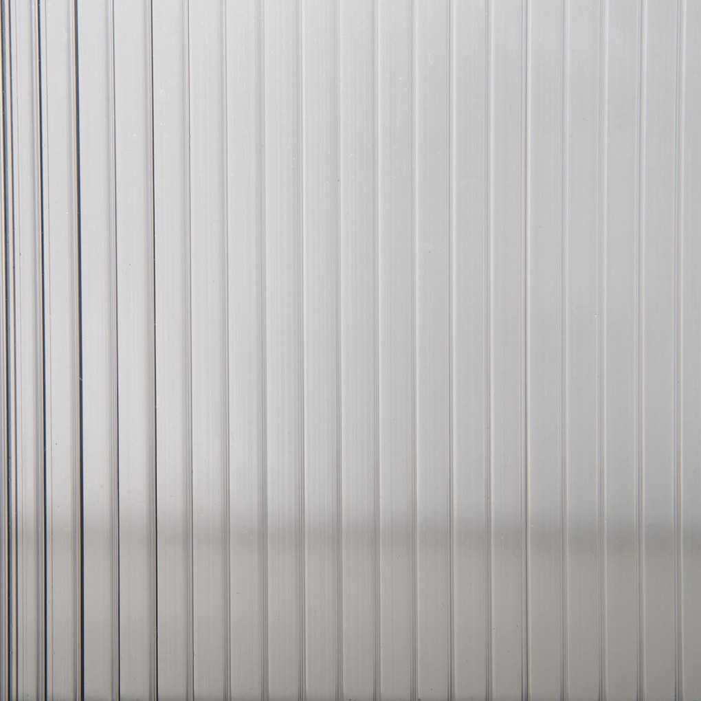 Outsunny Mini-seră, seră mică cu cadru din lemn, ferestre și uși duble, 3 rafturi, 70L x 50W x 120H cm, gri | Aosom Romania