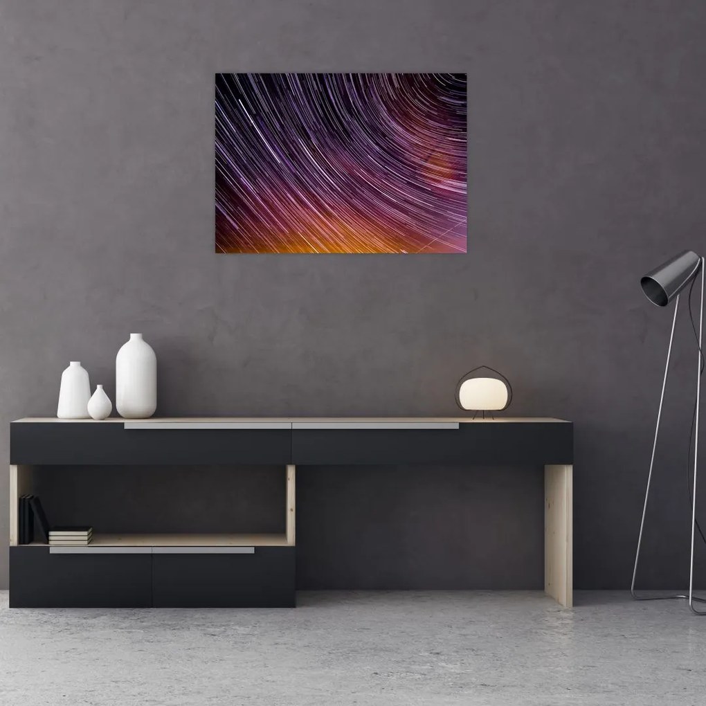 Tablou cu stele șterse pe cer (70x50 cm)