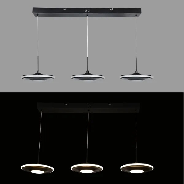 Brilagi - Lustra suspendată pe cablu VERANO, 3x LED/15W/230V