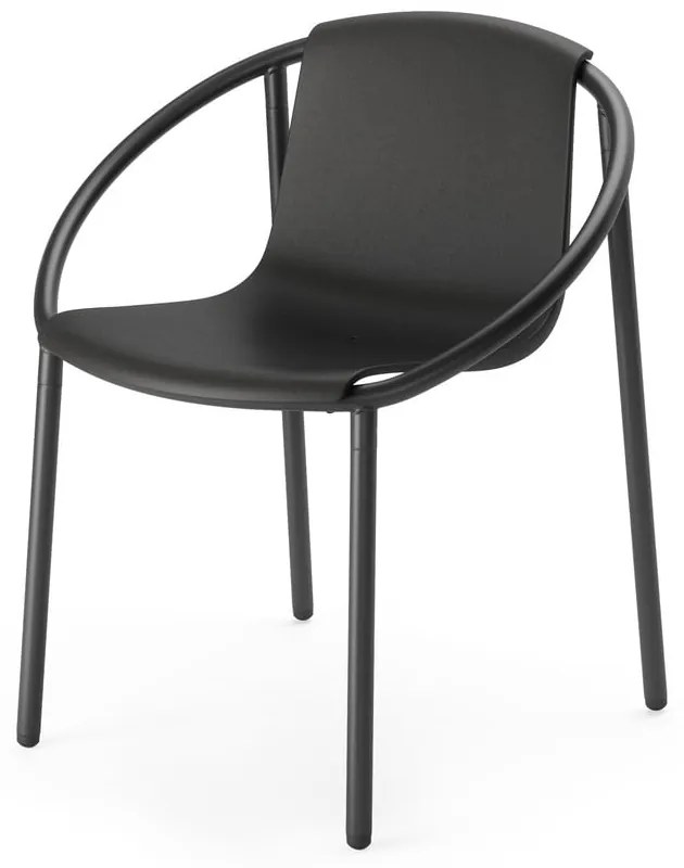 Scaun de dining negru Ringo – Umbra