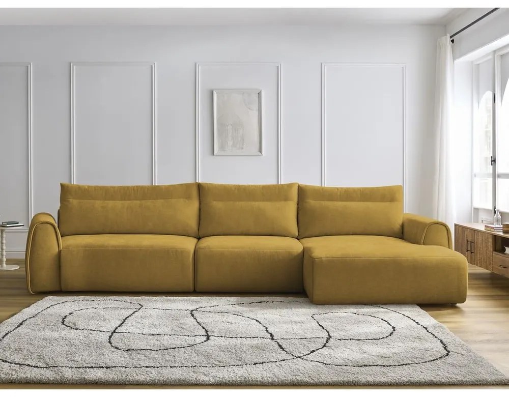 Colțar galben ocru Aden – Bobochic Paris