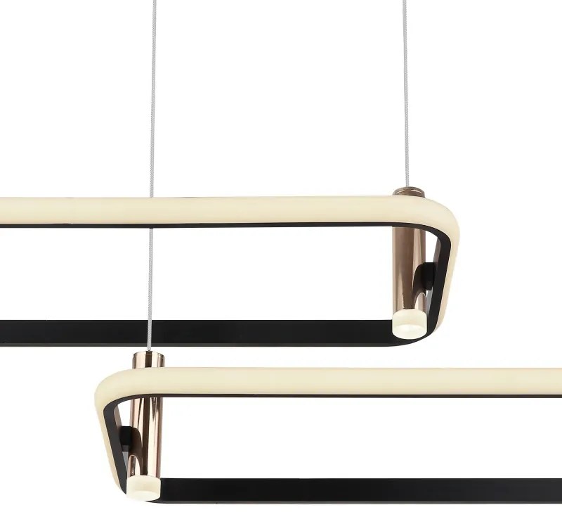 Lustra LED suspendata moderna cu telecomanda COCO 55W