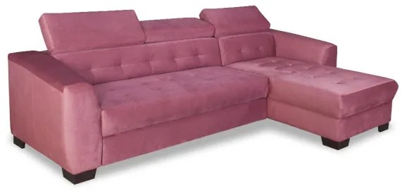 Coltar Extensibil Karma Dreapta, 5 Locuri, Mov, 291 X 177 X 86 Cm