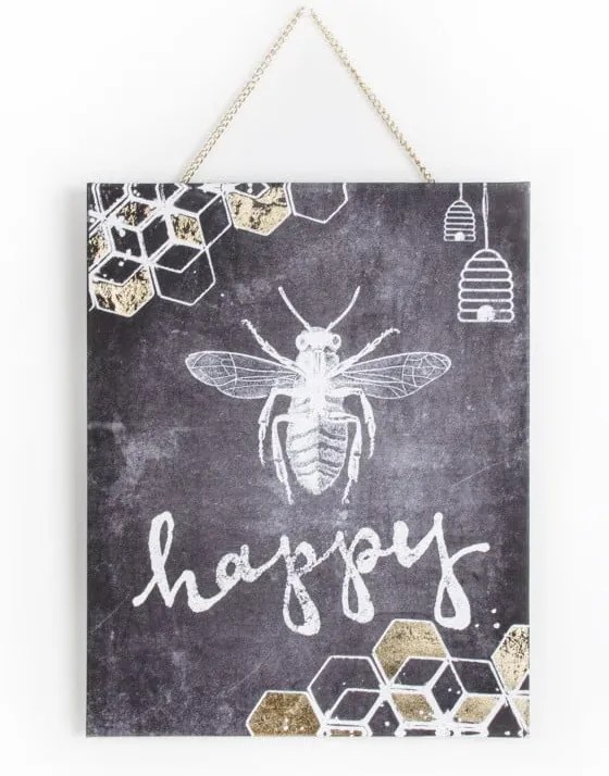 Tablou Graham & Brown Bee Happy, 40 x 50 cm