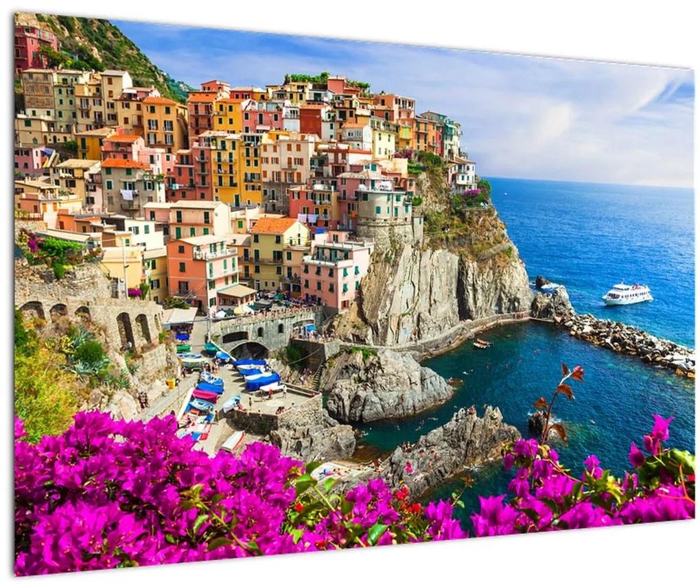Tablou - Satul italian Manarola (90x60 cm)