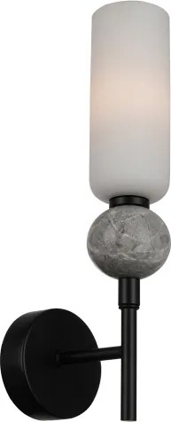 ITALUX WL-95331-1-BK - Aplică de perete SANTOS 1xG9/40W/230V, neagră