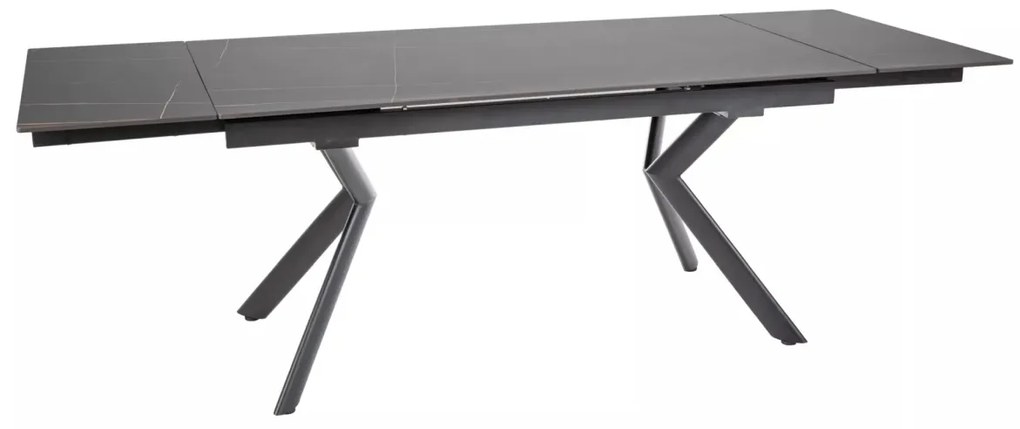 Masa extensibila Norton neagra L160-240xl90 cm