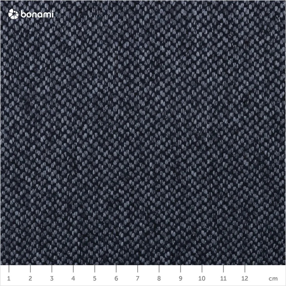 Pat matrimonial albastru închis tapițat cu spațiu de depozitare și somieră 160x200 cm Arendal – Cosmopolitan Design