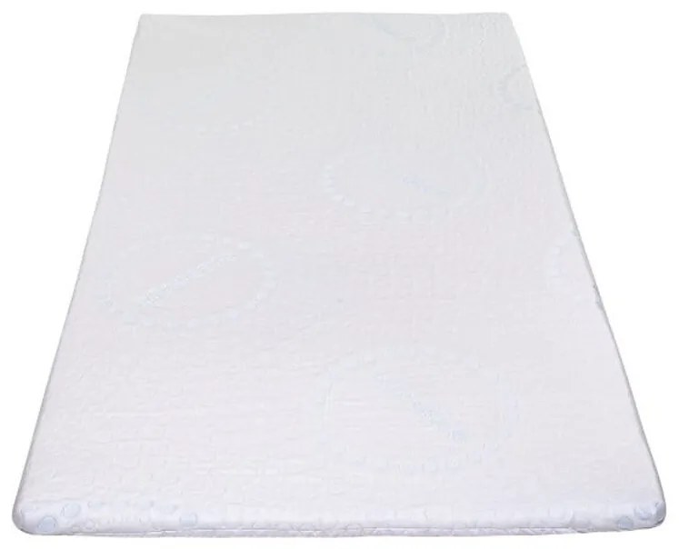 Topper Green Future, Cool Touch, 160 x 190 cm, H 4 cm, spuma memory cu particule reci