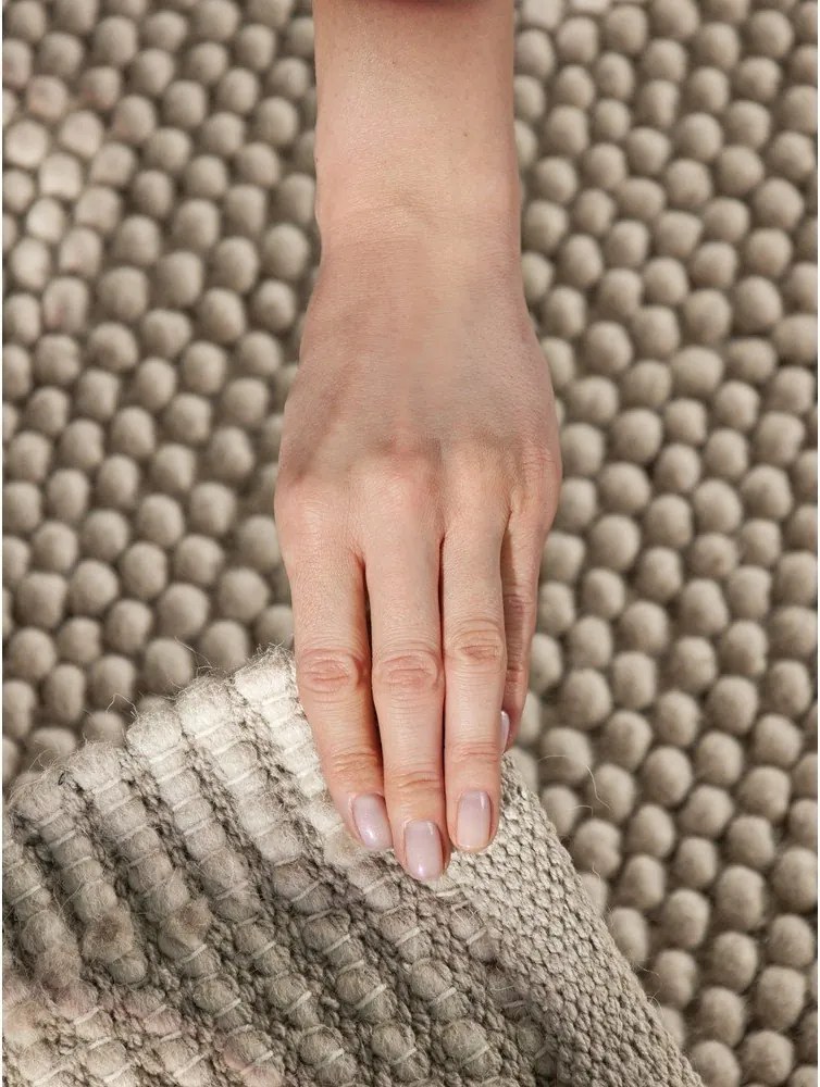 Covor bej țesut manual din lână 200x300 cm Richmond Diana – Ted Baker