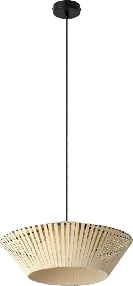 Osram - Lustru suspendat cu cablu DECOR STRIPES, 1xE27/10W/230V, Ø 40,5 cm, bej