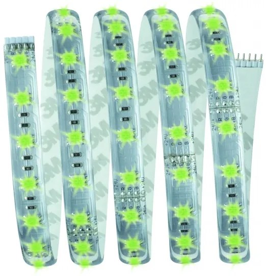 Bandă dimabilă Paulmann 70674 LED RGB/22W MAXLED 1,5 m 230V + telecomandă