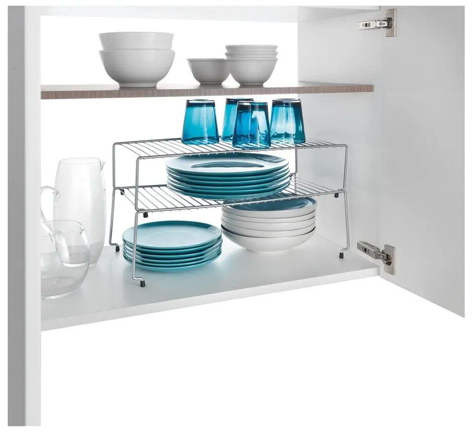 Set 2 rafturi adițional pentru dulap Metaltex