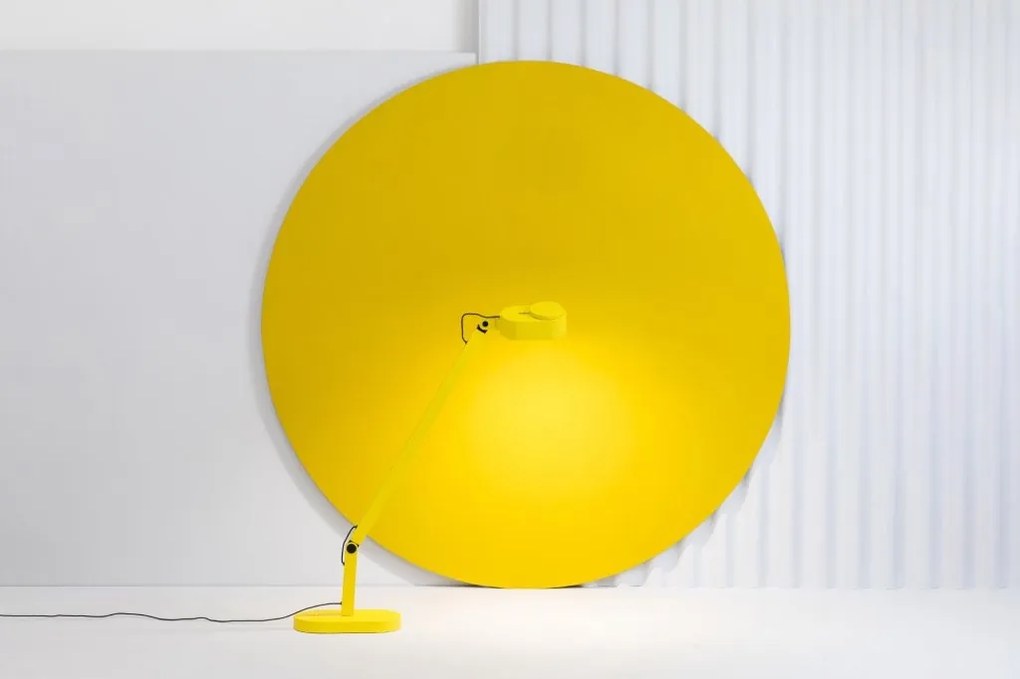 Veioza LED dimabila / Lampa de birou design ultra-modern INVITING galbena