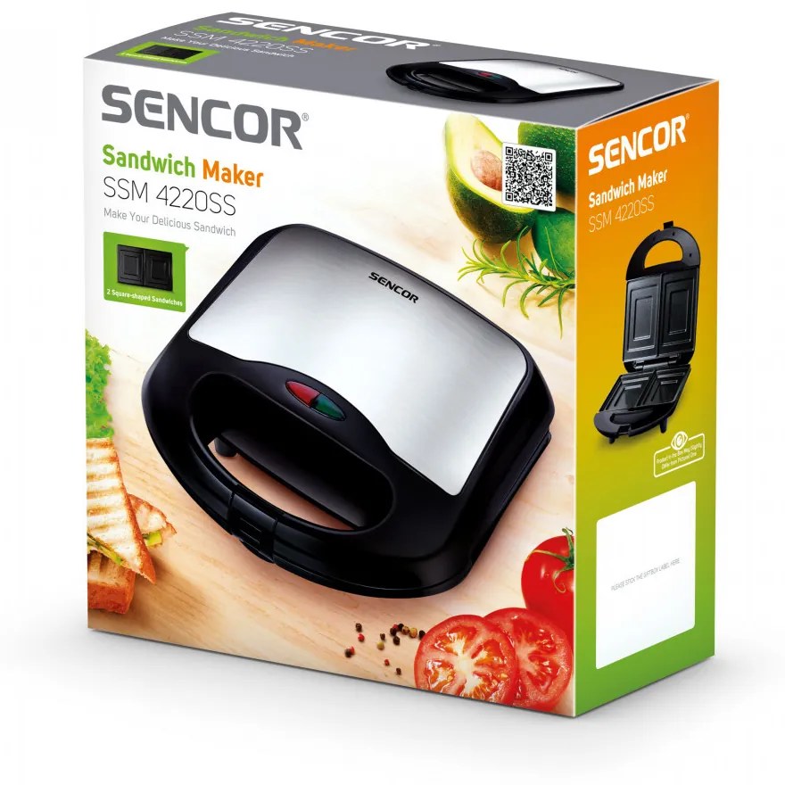 Sencor SSM 4220SS aparat de sandwich