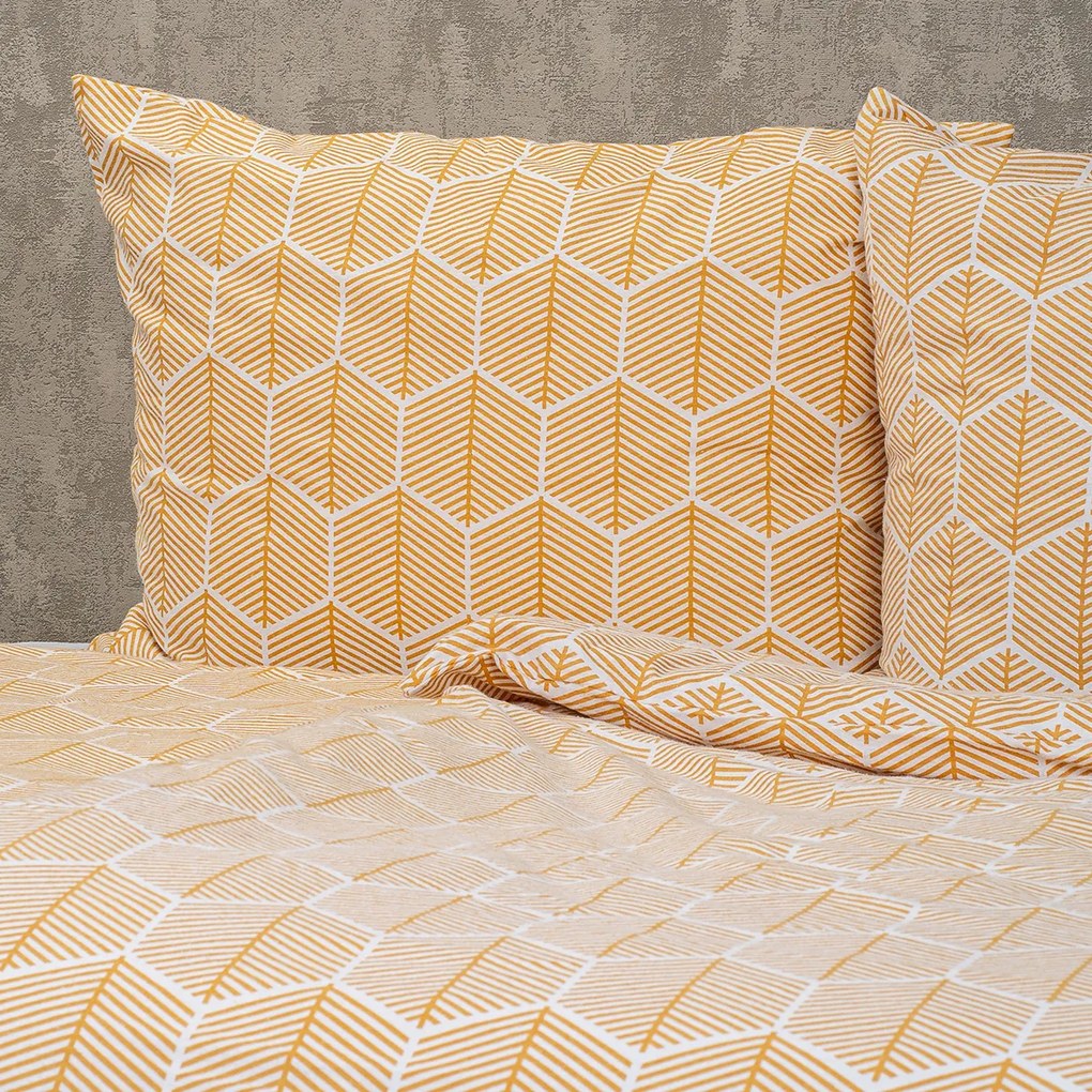 Lenjerie de pat bumbac flanel 4Home Honey, 160 x 200cm, 70 x 80 cm, 160 x 200 cm, 70 x 80 cm