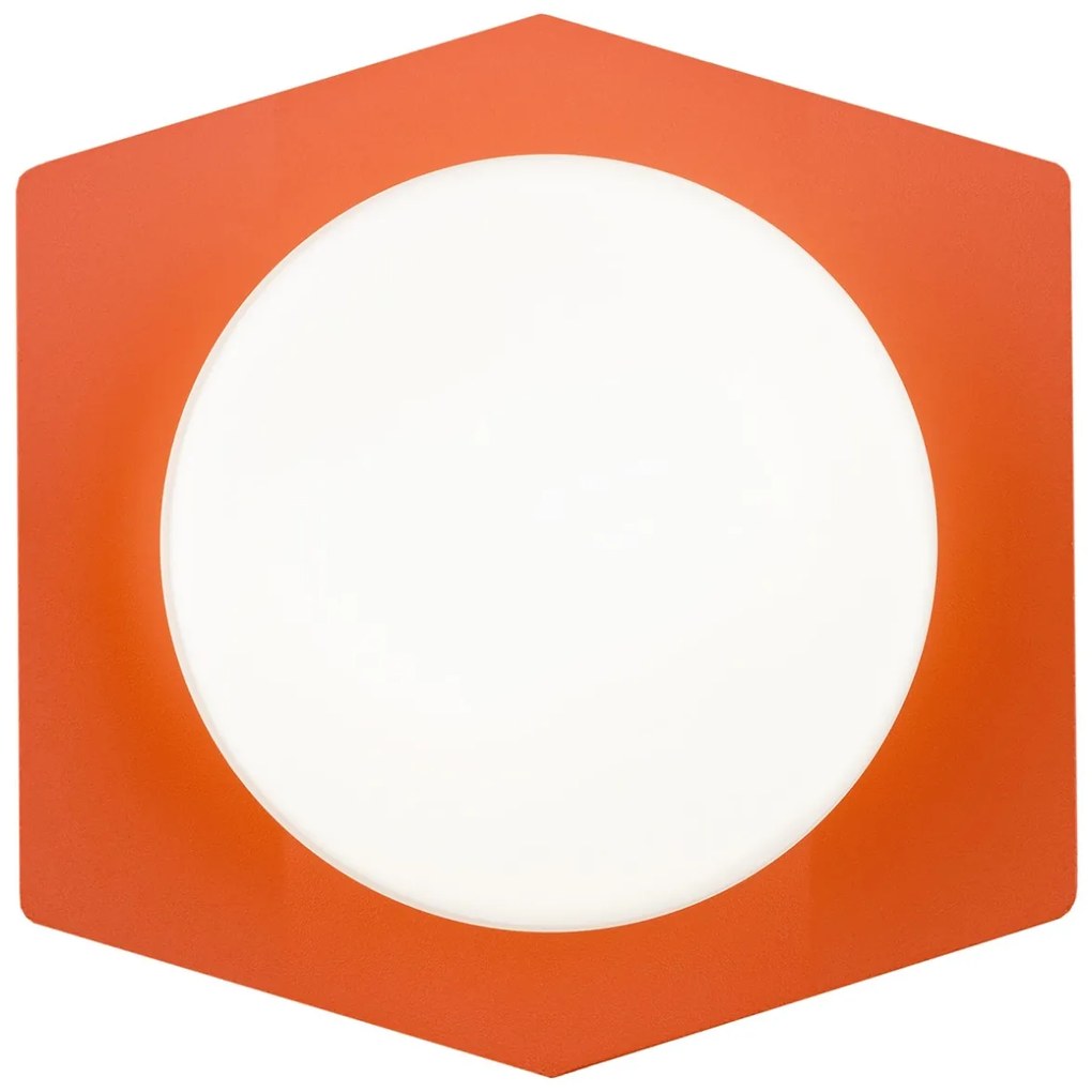 Aplica LED de perete/tavan design modern CELIA coral