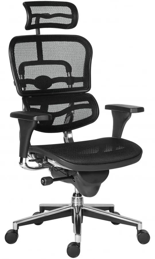 Scaun ergonomic de birou Ergohuman Mesh negru