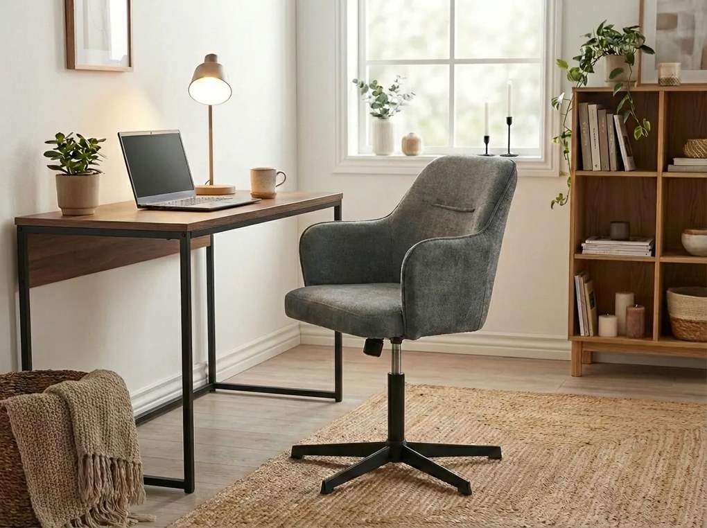 Scaun de birou gri NERIS