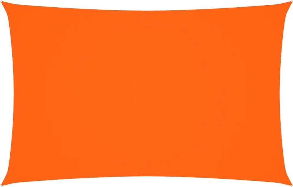 vidaXL Parasolar portocaliu 2,5x5 m țesătură oxford dreptunghiular