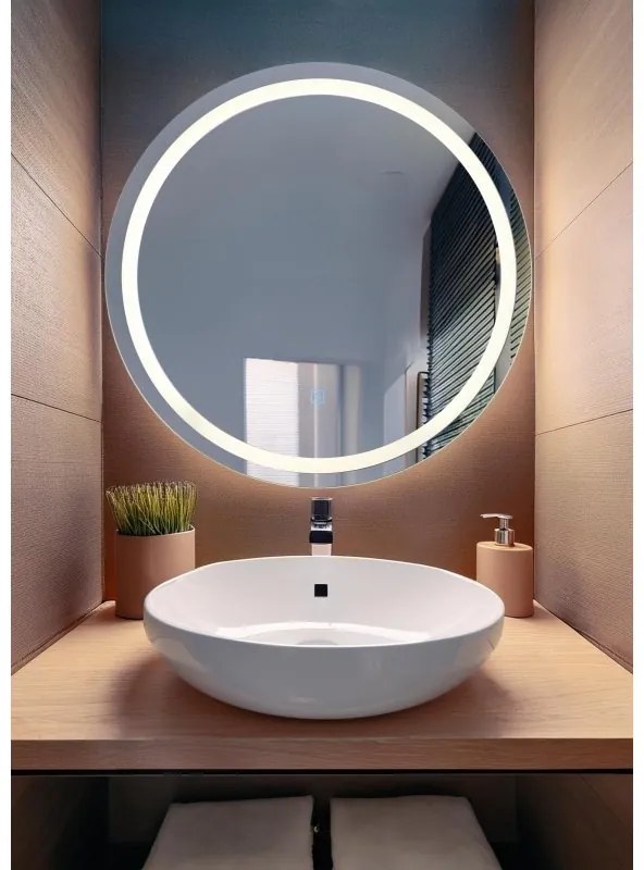 Oglinda baie cu iluminat LED IP44 4000K Rivas 55cm 84033 GL