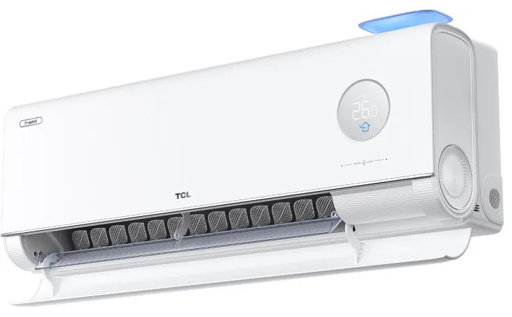 Aparat de aer condiționat inverter TCL FreshIN 3.0 TAC-12CHSD/FCI, 12000 BTU, 40 m², A+++, Wi-Fi, Control vocal, Functii inteligente, Super Turbo Start, iFeel, FreshIN+, ECO, Alb