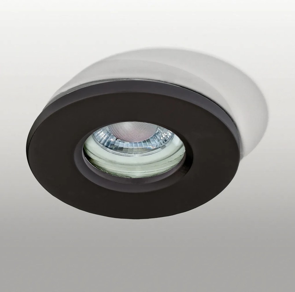 Spot de exterior incastrabil IP65 IKA ROUND negru
