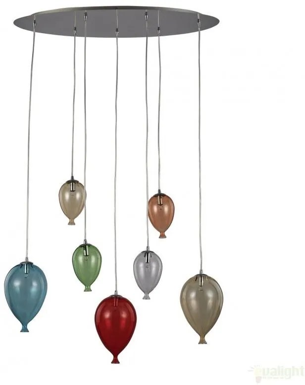 Lustra, Pendul modern dim.80x30cm CLOWN SP7 COLOR 100937