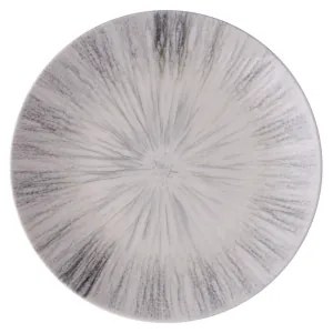 Set veselă 24 piese din porțelan, gri