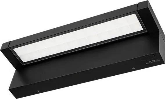 Aplică de perete LED pentru exterior, 36 W, 230 V, 3000/4000/6500 K, IP54, negru