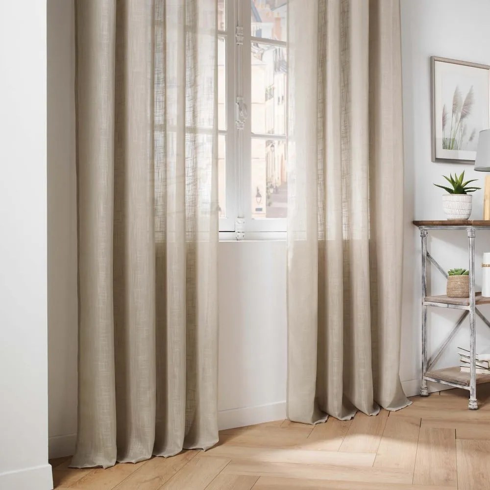 Perdea maro 140x280 cm Haltona – douceur d'intérieur