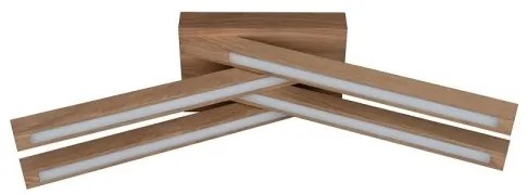 Spot-Light 2246474 - Plafonieră aplicată LED LINUS 4xLED/4,5W/230V stejar mat