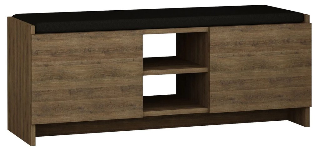 Comodă pentru pantofi Zulla - Dark Oak