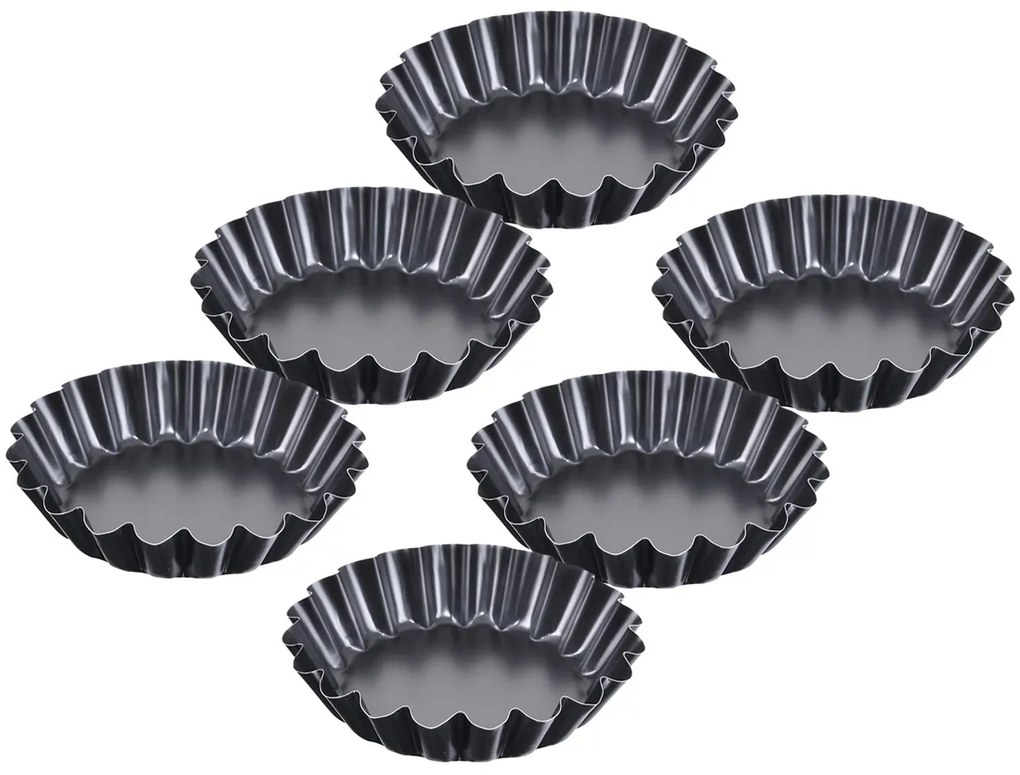 Formă de tartele Orion 11 cm, 6 buc., L