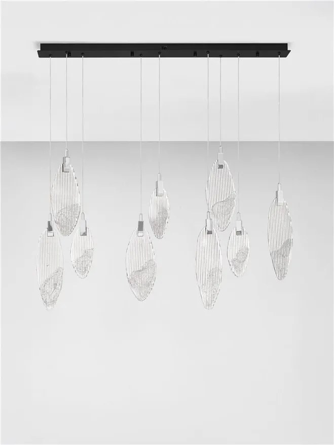 Lustra LED suspendata design decorativ SERIQ L-120cm