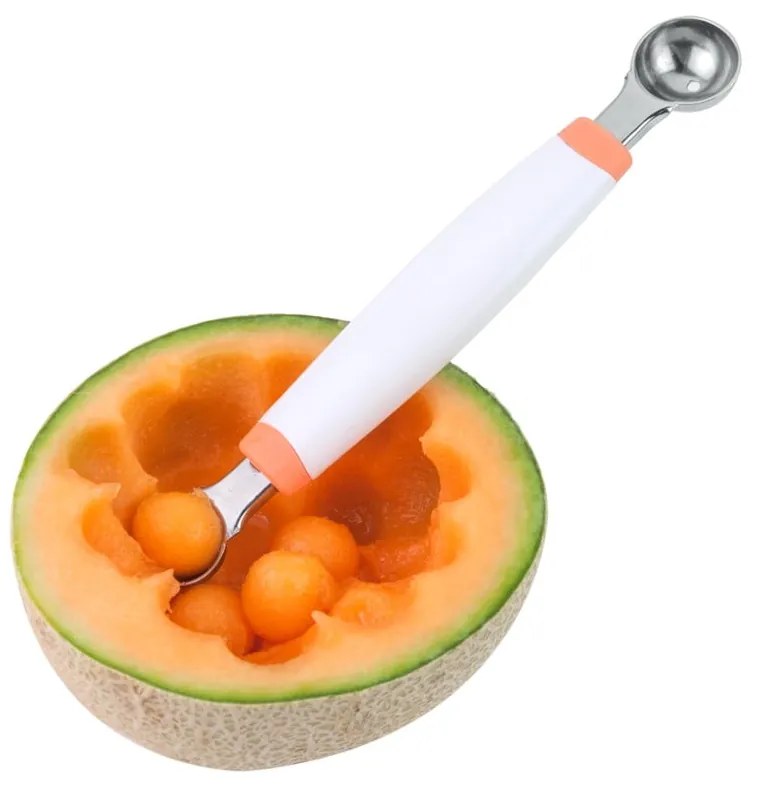 Tăietor pepene galben în formă de cupă Metaltex Melon, lungime 22 cm