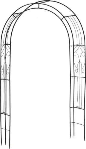 Pergolă de grădină pentru plante cățărătoare 145 x 240 cm