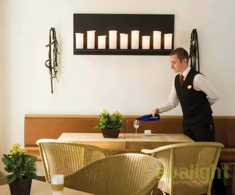 Aplica din fier forjat cu 3 surse de lumina, WL 3603, spot -downlight-