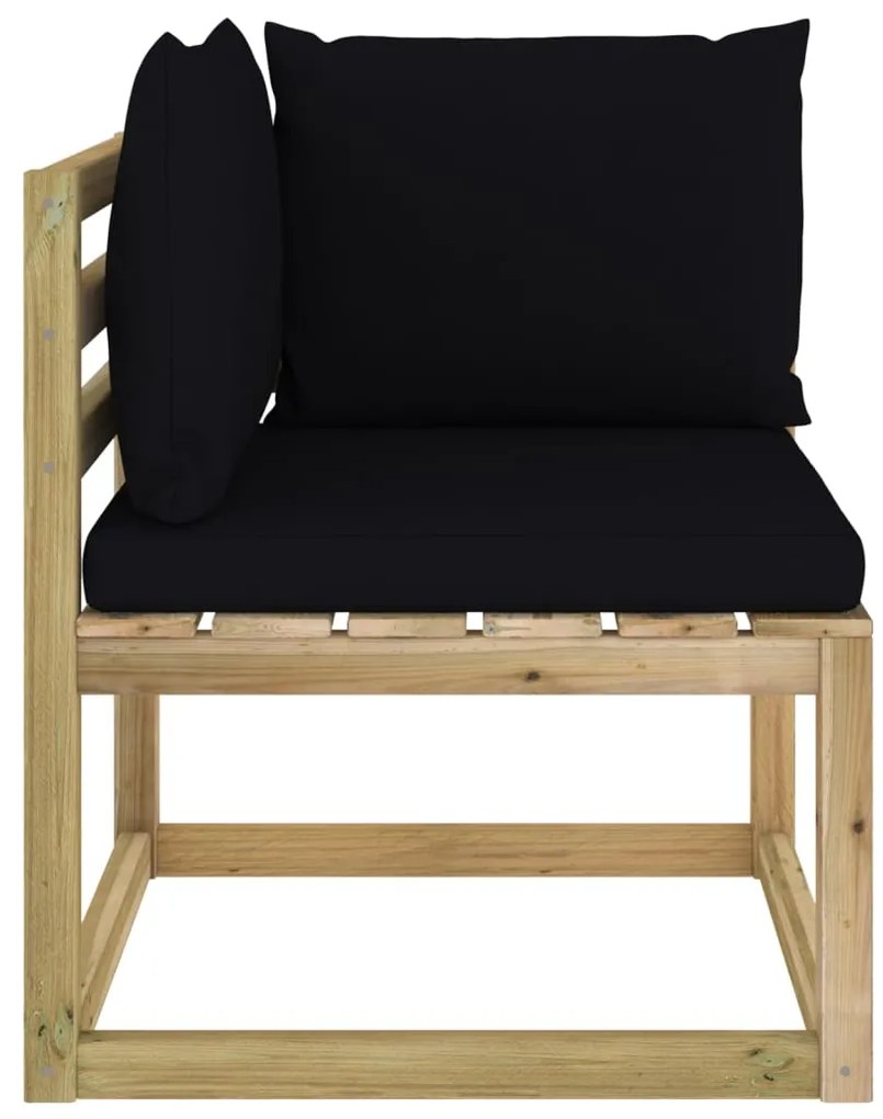 Canapea de gradina neagra, MAJKEN