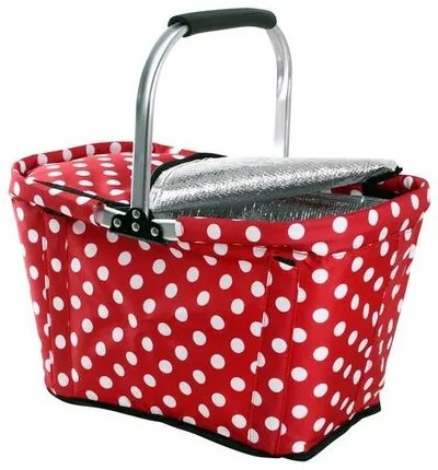 Coș cumpărături Toro termo 48 x 28 x 28 cm, roșu