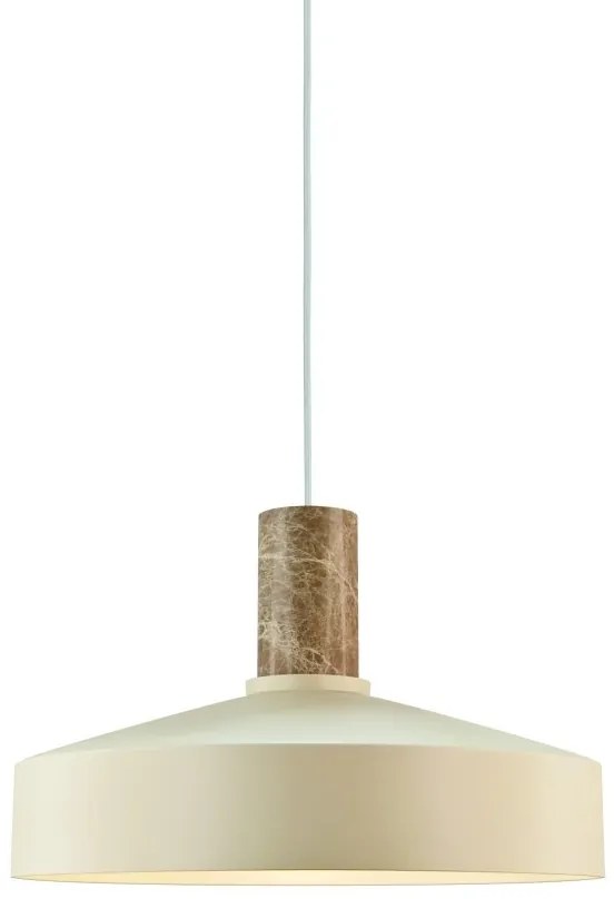 Lustra Design Modern, Metal, Marmura, Elvas bej
