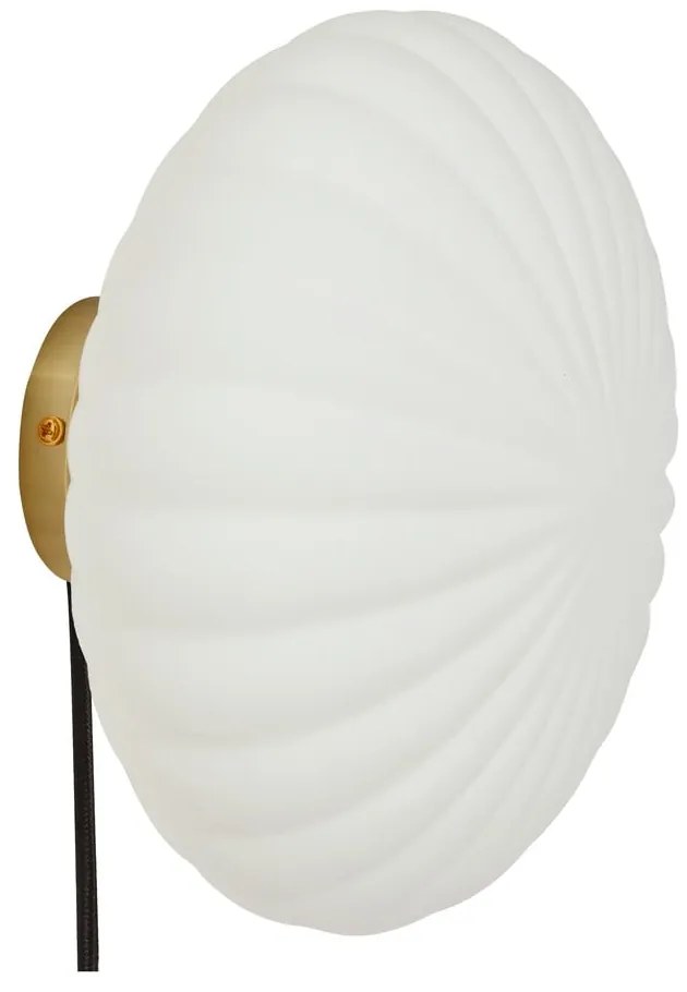 Aplică de perete albă Kumu – Hübsch